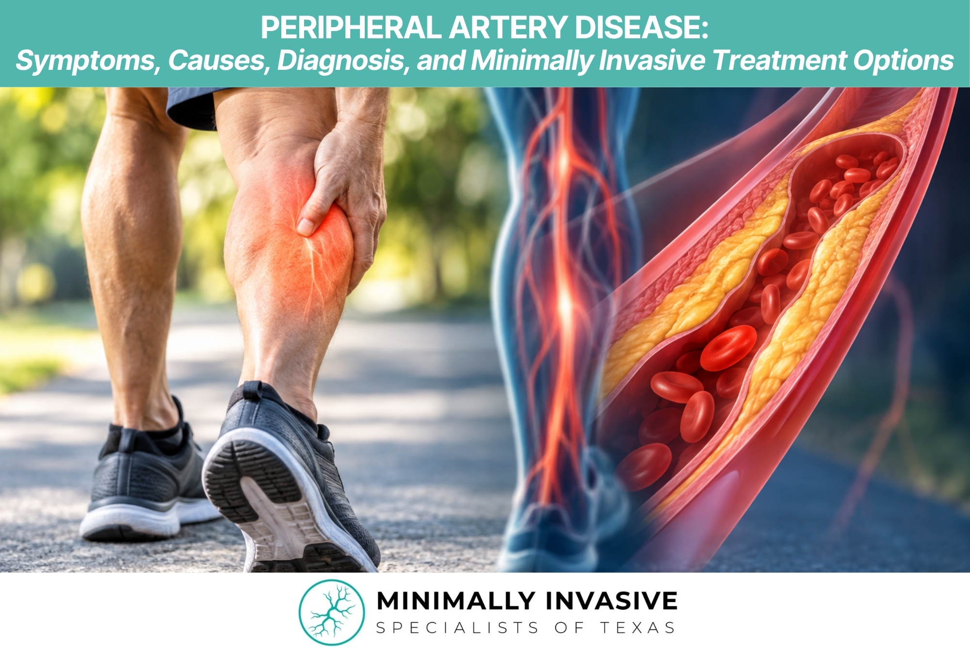 Peripheral Artery Disease: Symptoms, Causes, Diagnosis, and Minimally Invasive Treatment Options